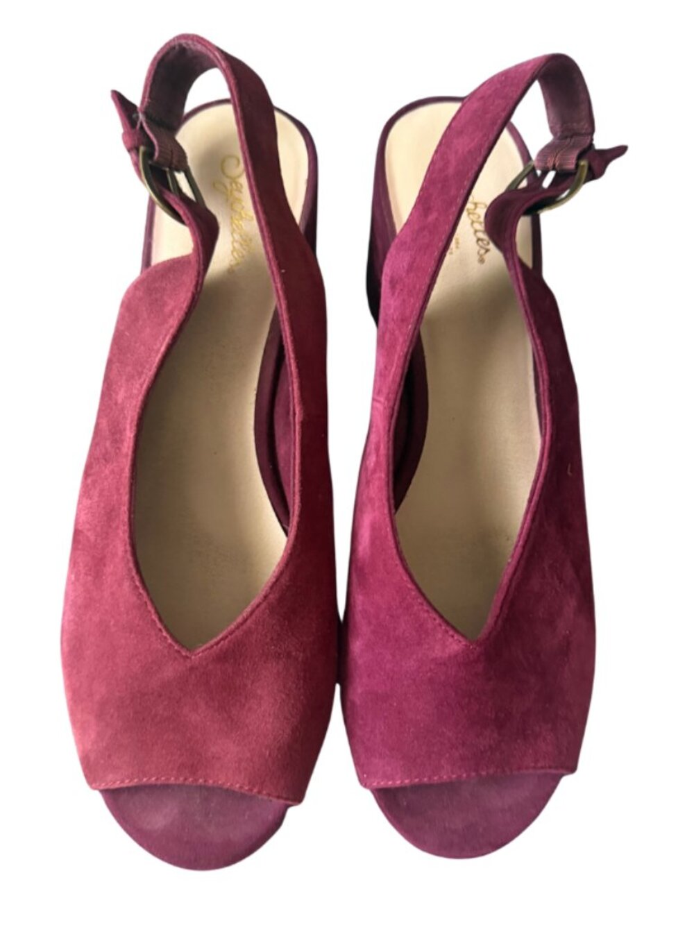 Seychelles Suede Block Heel